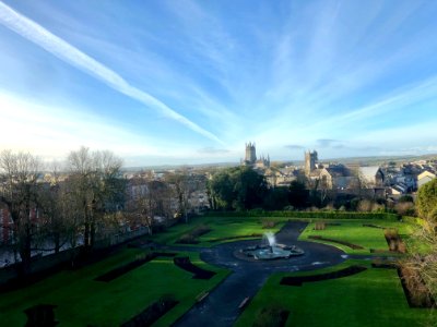 View from Blue Bedroom, Kilkenny Castle, Cill Chainnigh, É… 