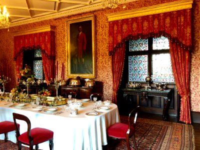Dining Room, Kilkenny Castle, Cill Chainnigh, Éire 