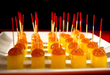 Culinary catering food