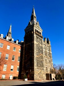 Healy Hall, Georgetown University, Georgetown, Washington,… 