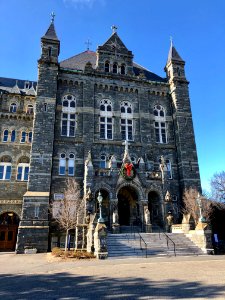 Healy Hall, Georgetown University, Georgetown, Washington,… 
