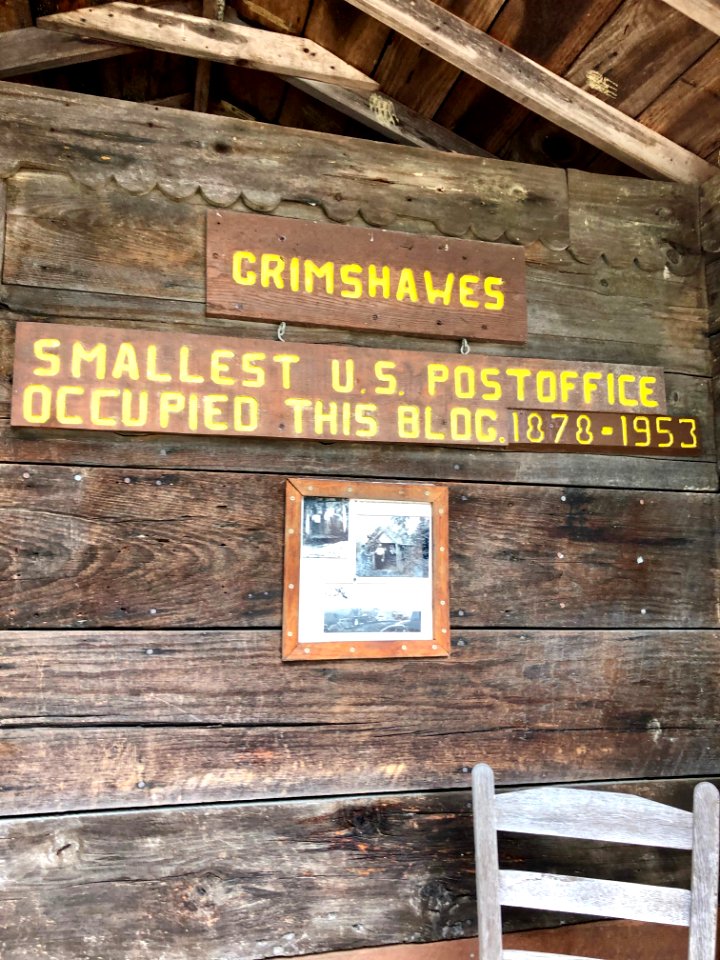 Grimshawes Post Office, Whiteside Cove, NC 