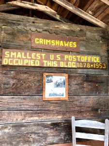 Grimshawes Post Office, Whiteside Cove, NC 
