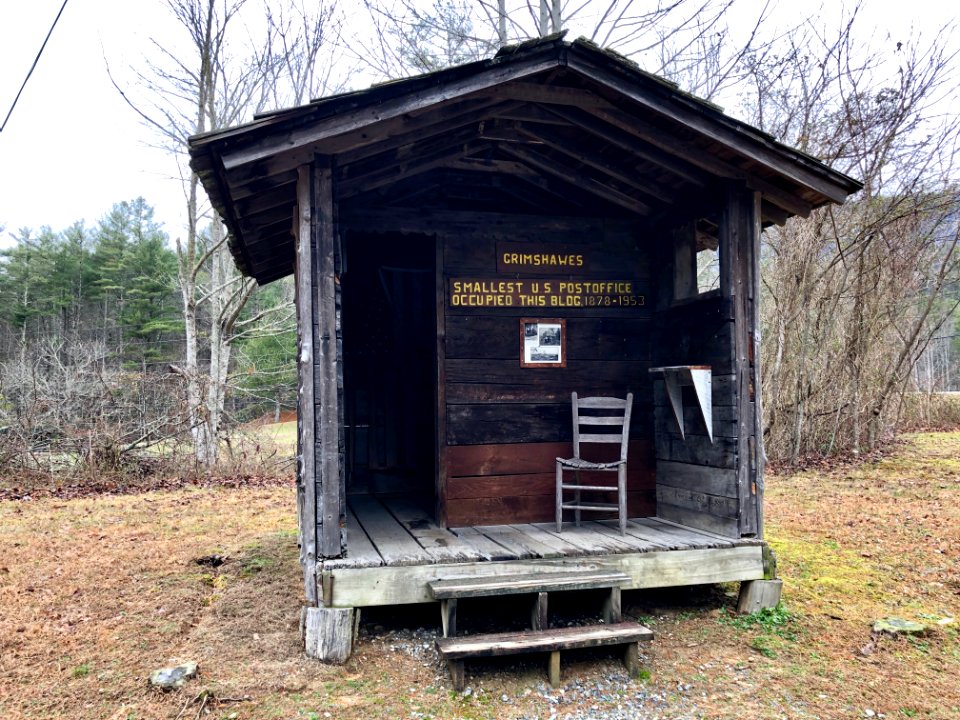 Grimshawes Post Office, Whiteside Cove, NC 