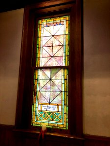 Sanctuary Window, Sylva First United Methodist Church, Syl… 