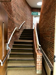 Stairwell, Sylva First United Methodist Church, Sylva, NC 