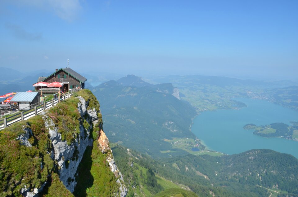 Mountain hut landscape austria