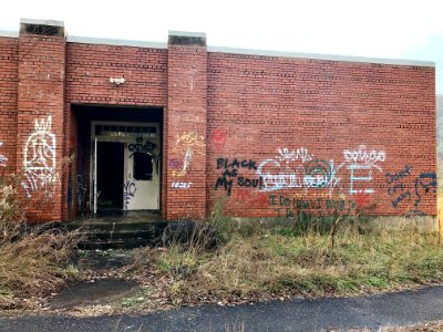 Log Cabin Association Elementary School, Barkers Creek, NC… 