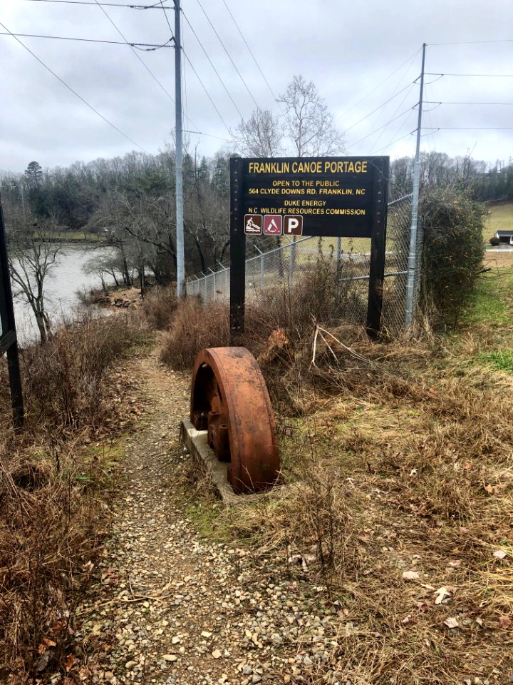 Franklin Canoe Portage, Franklin, NC 