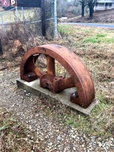 Old Mechanical Wheel, Lake Emory, Franklin, NC 