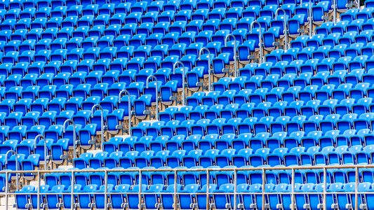 Seats rows of chairs grandstand