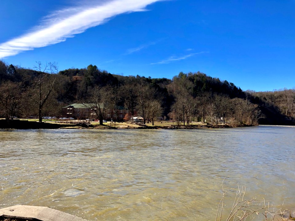Blannahassett Island from Downtown Marshall, Marshall, NC 
