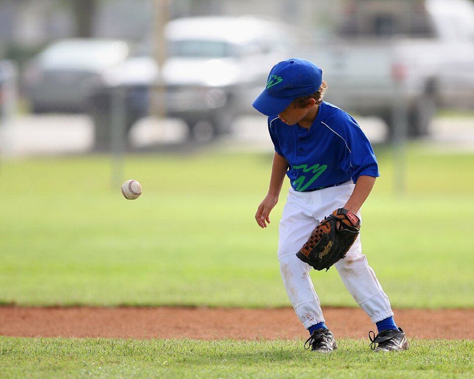 Bounce ball boy photo