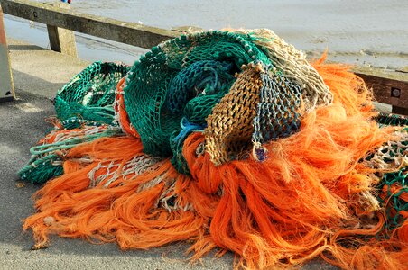 Fisherman rope sea