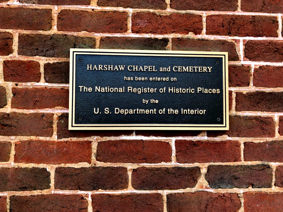Historical Marker, Harshaw Chapel and Cemetery, Murphy, NC… 