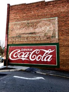 Coca Cola Sign, Main Street, Canton, NC 