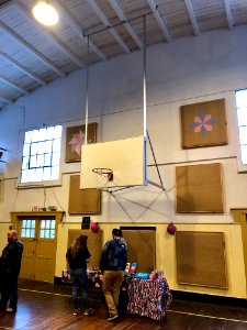 Gymnasium Building, Old Fines Creek School, Fines Creek, N… 