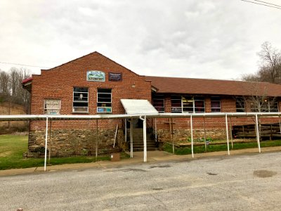 Old Fines Creek School, Fines Creek, NC 