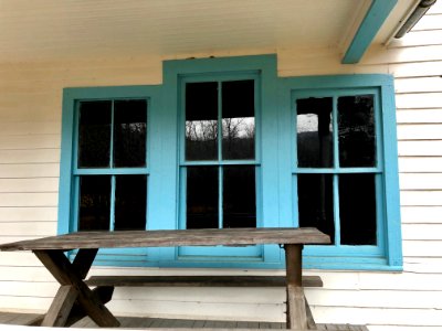 Window, Hiram Caldwell House, Cataloochee, NC 