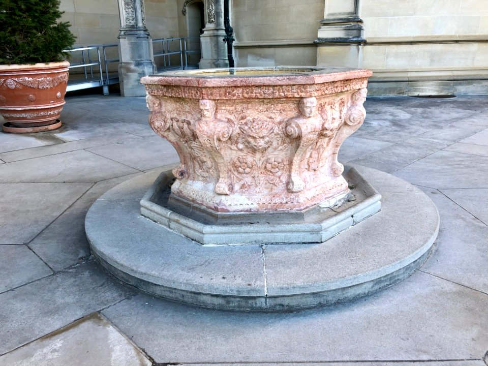 Stone Fountain, Biltmore Estate, Asheville, NC 