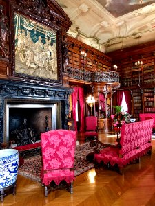 Library, Biltmore House, Biltmore Estate, Asheville, NC 