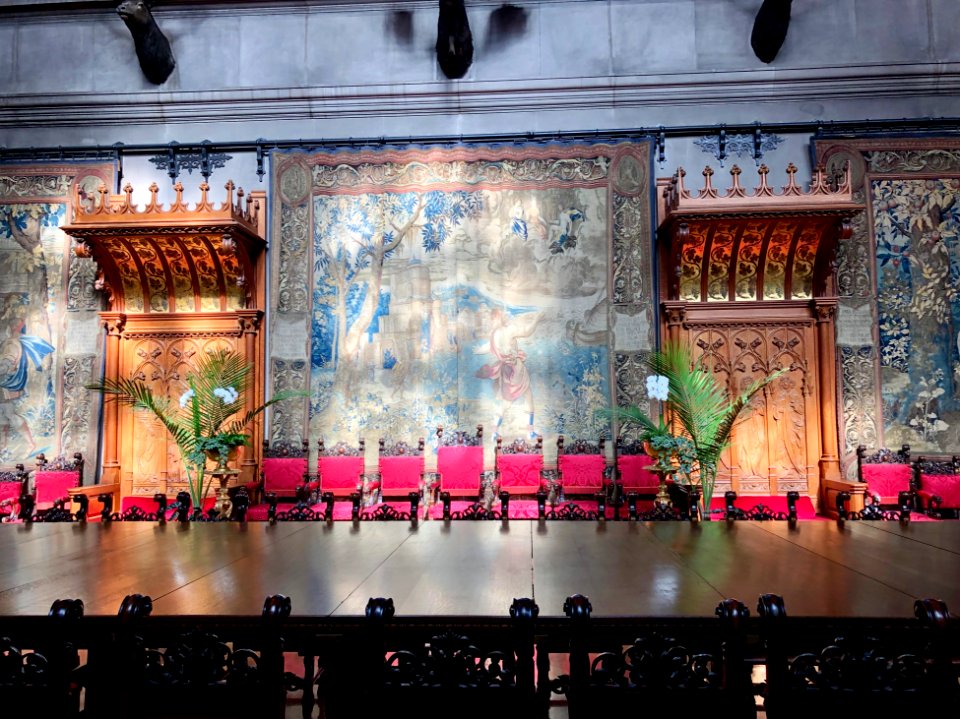 Banquet Hall, Biltmore House, Biltmore Estate, Asheville, … 
