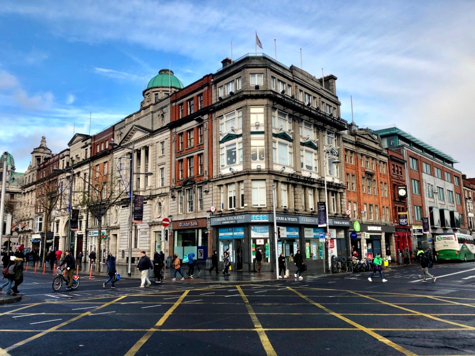 O'Connell Street, Dublin, Éire 