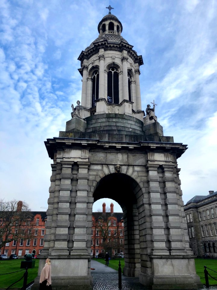 Campanile, Trinity College Dublin, Dublin, Éire 