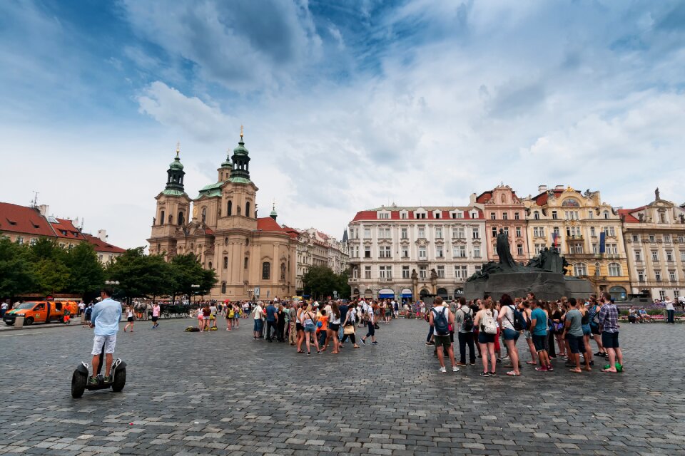 Czech republic in moravia city historic old town