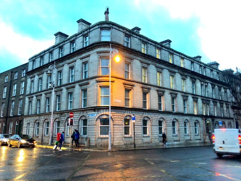 Merchant's Quay, Dublin, Éire 