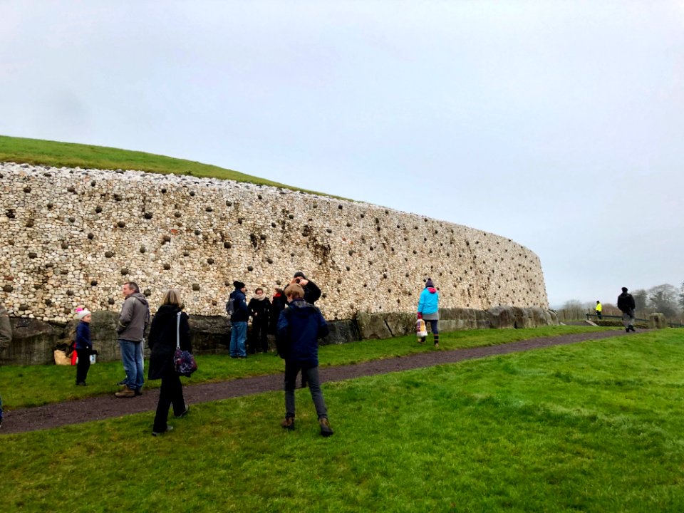 Newgrange (Sí an Bhrú) Monument, Donore, Éire 