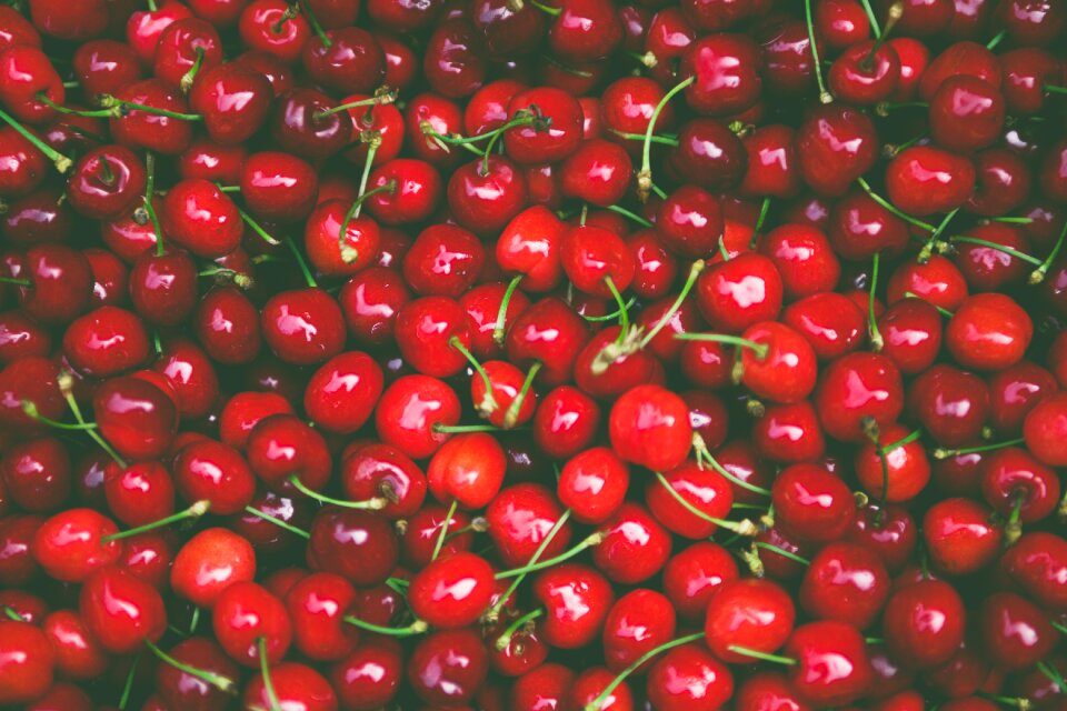 Fresh fruits red