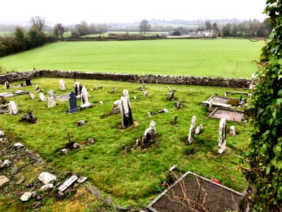 Ardmulchan Graveyard, Ard Maoíchon, Éire 