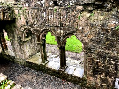 Cloister, Bective Abbey, Beigthigh, Éire 