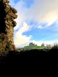 Rock of Cashel from Hore Abbey, Caiseal, Éire 