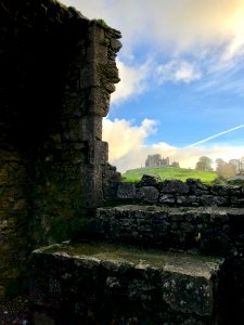 Rock of Cashel from Hore Abbey, Caiseal, Éire 