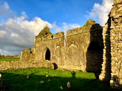 Graveyard, Hore Abbey, Caiseal, Éire 