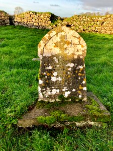 Tombstone, Hore Abbey, Caiseal, Éire 