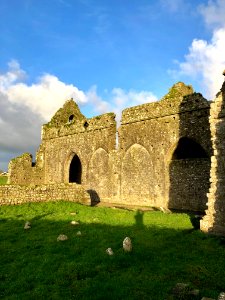 Graveyard, Hore Abbey, Caiseal, Éire 