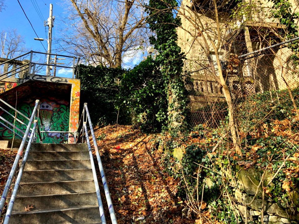 Upper Ohio Avenue Steps, CUF, Cincinnati, OH 