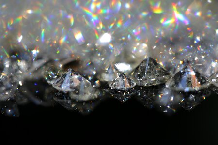 Jewel gem refraction photo