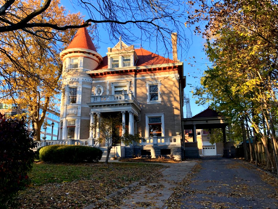 Hauck-Heine House, Oak Street, Avondale, Cincinnati, OH 