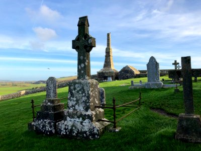 Graveyard, Rock of Cashel, Caiseal, Éire 