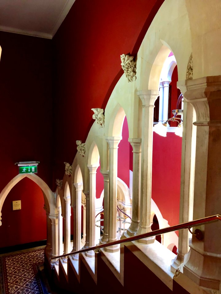 Moorish Staircase, Kilkenny Castle, Cill Chainnigh, Éire 