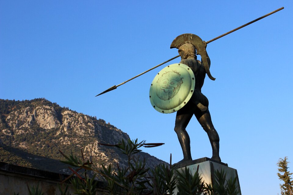 Sculpture travel sparta
