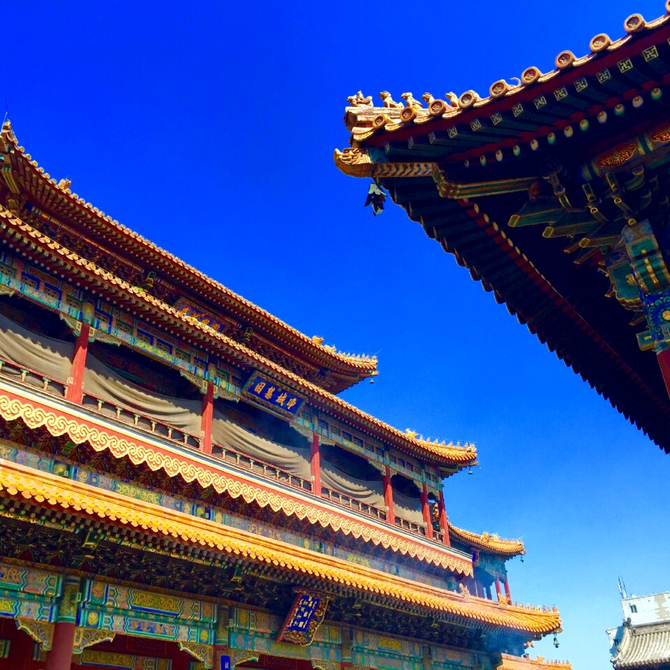 Temple burning incense ancient architecture