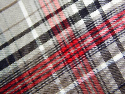 Fabric diamonds checkered