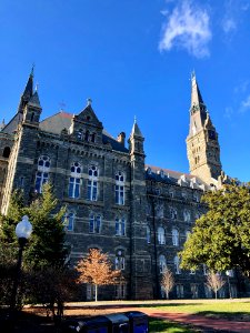 Healy Hall, Georgetown University, Georgetown, Washington,… 