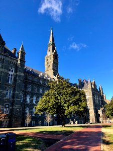 Healy Hall, Georgetown University, Georgetown, Washington,… 