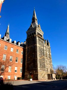 Healy Hall, Georgetown University, Georgetown, Washington,… 
